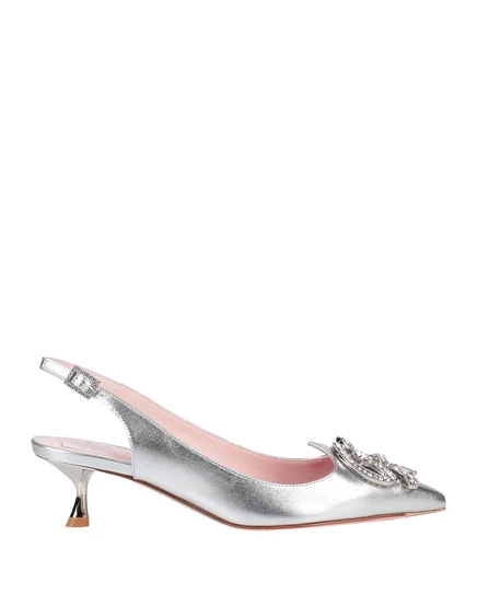 Женские туфли-лодочки Roger Vivier Lorenz_SP, серебристые