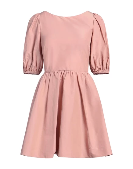 Женское платье мини Redvalentino PAPERMAG поплин, розовый