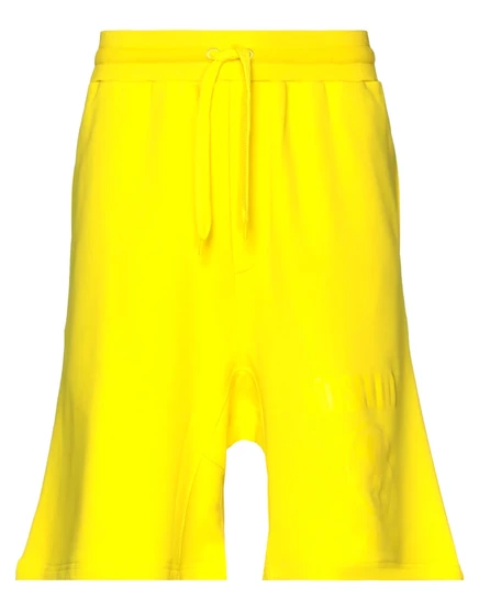 Мужские шорты Moschino Papermag, желтые