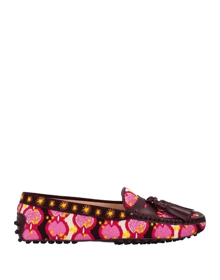 Женские мокасины Tod's Hamish, фуксия