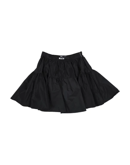 Детская юбка MSGM Promotion Junior, черная