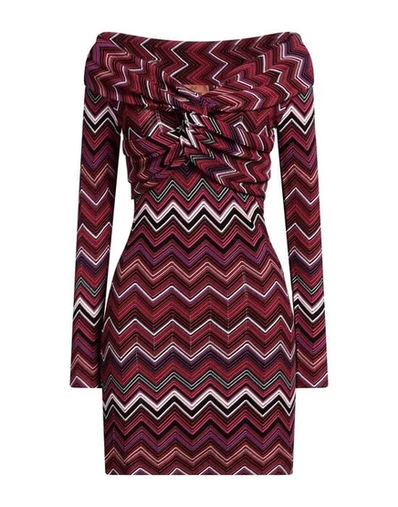 MISSONI Короткое платье фиолетовый