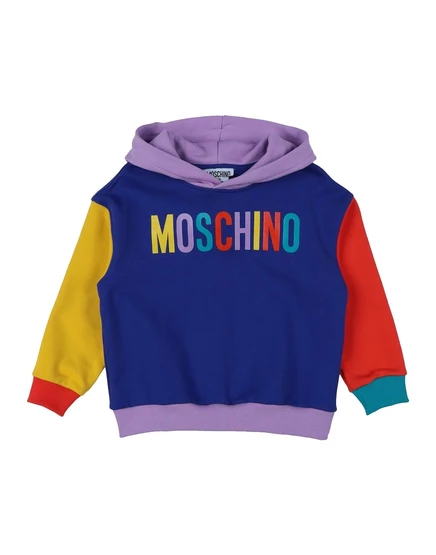 Детский свитшот Moschino Kid, фиолетовый