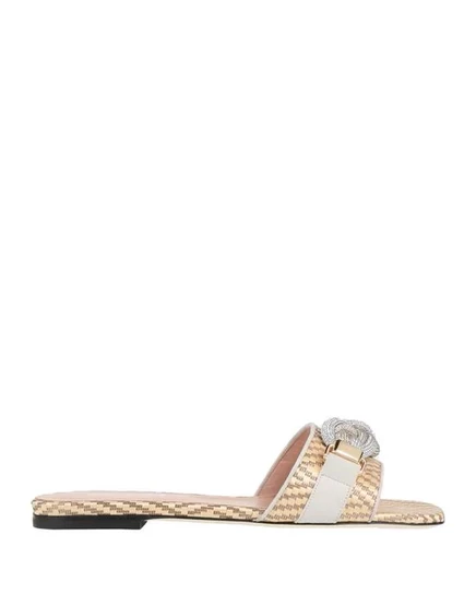 POLLINI Сандалии платиновый