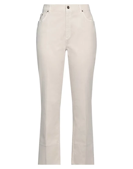 Женские джинсы Brunello Cucinelli Papermag, белые