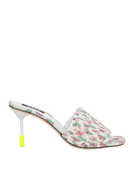 Женские сандалии MSGM Papermag, белые