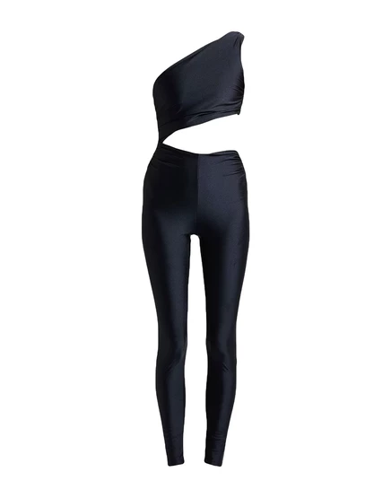 Женский комбинезон THE ANDAMANE Jumpsuits джерси, чёрный