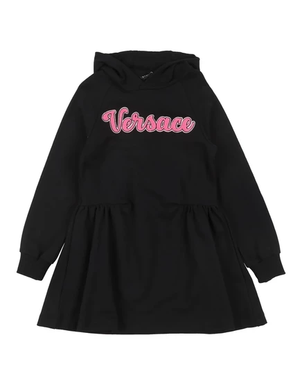 Детское платье Versace Young, чёрное
