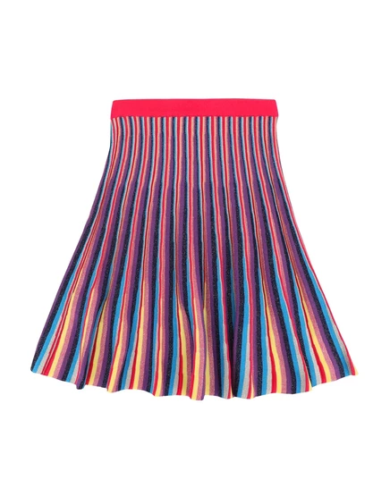 Детская юбка Missoni Kids Junior, цвета фуксии