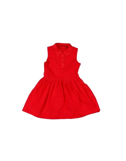 Платье для девочек Sonia Rykiel кружевное, красное