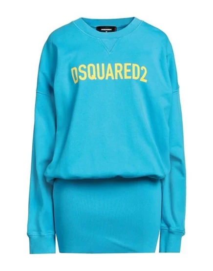 DSQUARED2 Короткое платье лазурный
