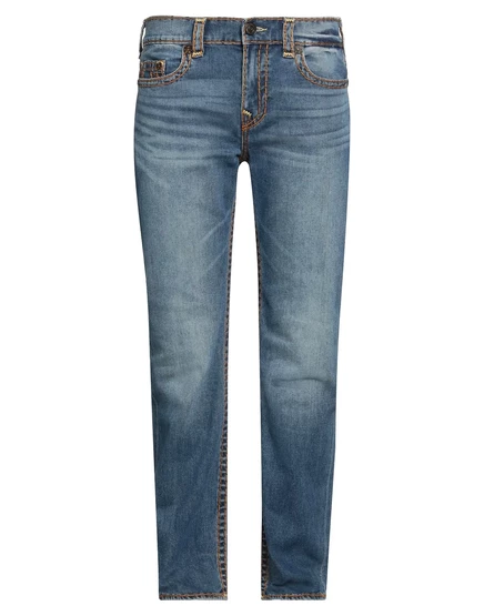 Мужские джинсы True Religion Jeans прямые, синие