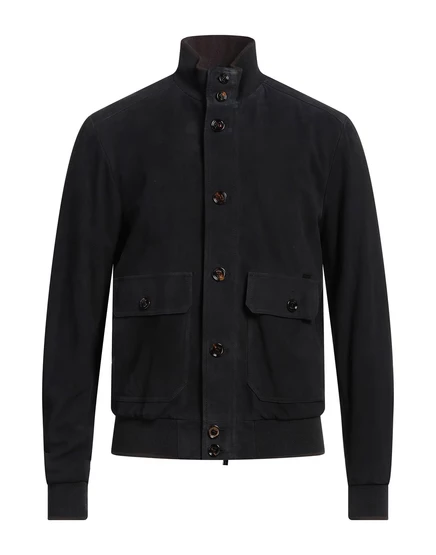 MOORER Jackets иссиня-чёрный