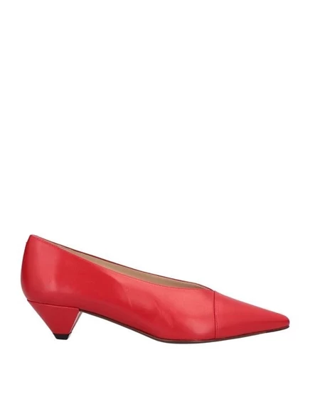 Женские туфли Tod's кожаные, красные