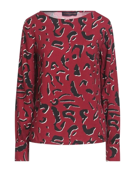 Женский топ Trussardi Jeans PAPERMAG, бордовый