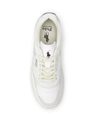 Мужские кеды Polo Ralph Lauren PAPERMAG кожаные, белые