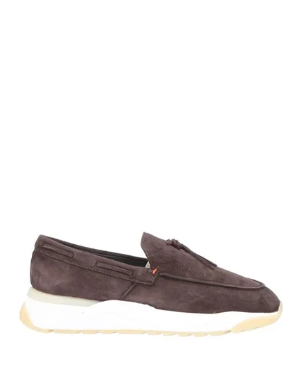 SANTONI Мокасины тёмно-коричневый