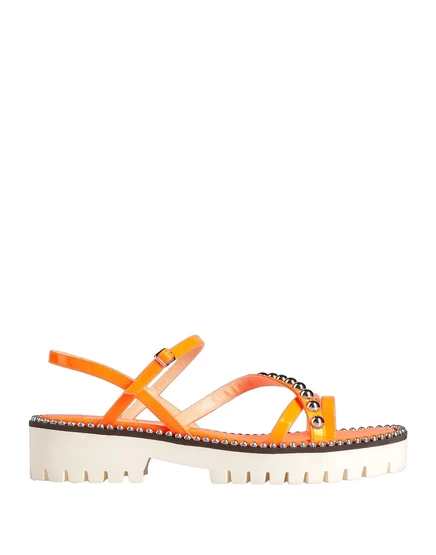 Женские босоножки Jimmy Choo PAPERMAG, оранжевые