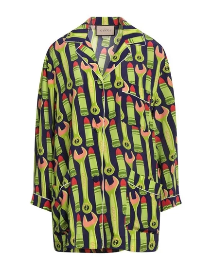 GUCCI Pубашка зелёный лайм