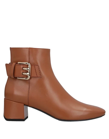 Женские ботильоны Tod's Braccialin, кожаные, коричневые
