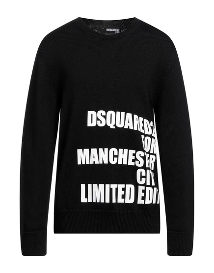 Мужской свитер DSquared2 Papermag, черный