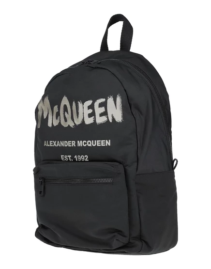 Мужской рюкзак McQueen Papermag, черный