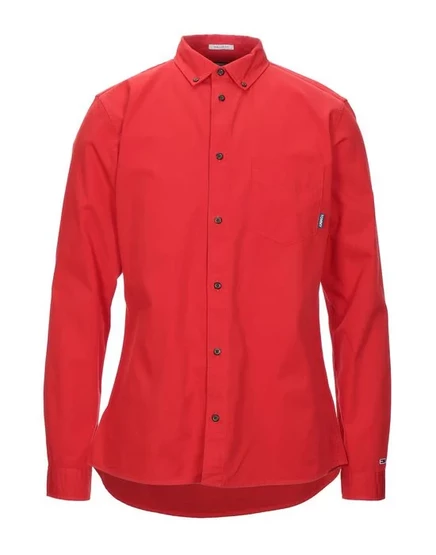 TOMMY JEANS Pубашка красный
