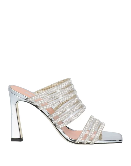 POLLINI Sandals серебристый
