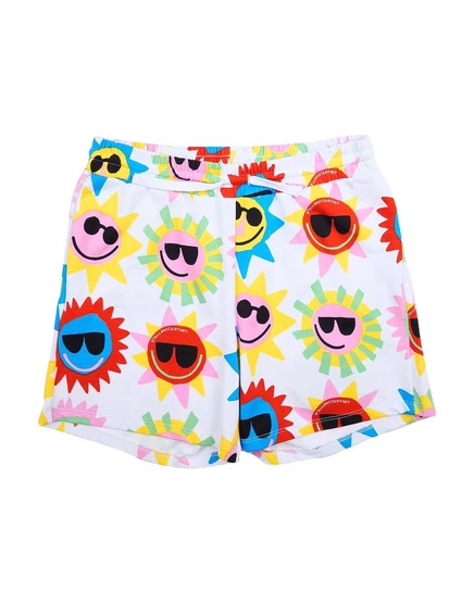 Детские шорты Stella McCartney Kids, белые