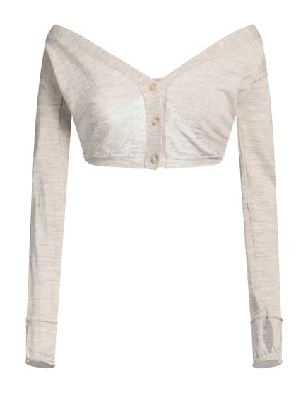 Женское болеро Jacquemus Braccialin, бежевое