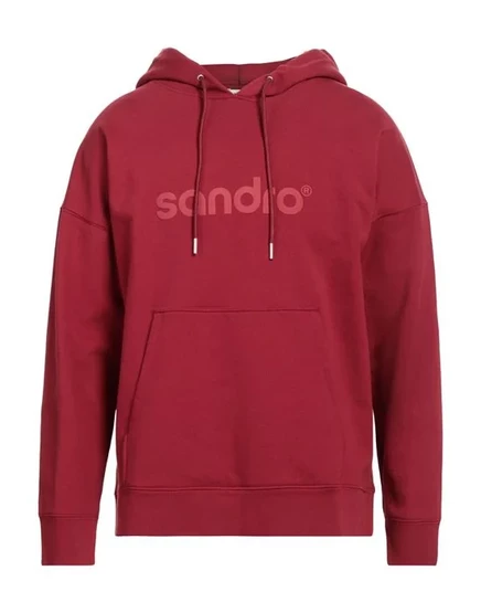 SANDRO Толстовка бордовый