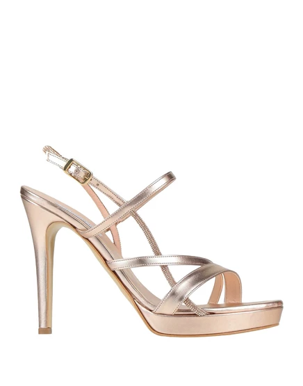 VICTORIA CHRIS Napoli Sandals медный