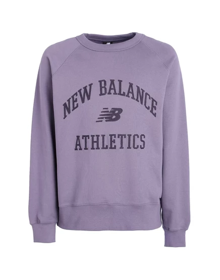 Мужская толстовка New Balance Papermag, фиолетовая