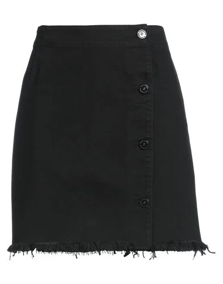 RAF SIMONS Джинсовая юбка чёрный