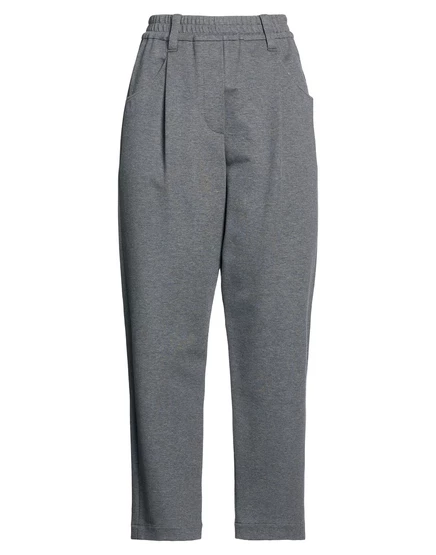 Женские брюки Brunello Cucinelli Wonderwoman, серые