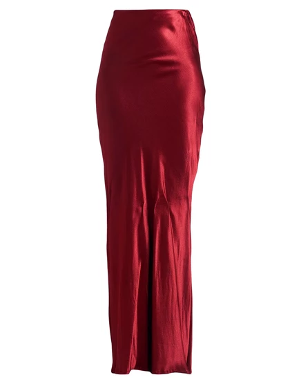 Женская юбка Ann Demeulemeester Lorenz_SP, бордовая