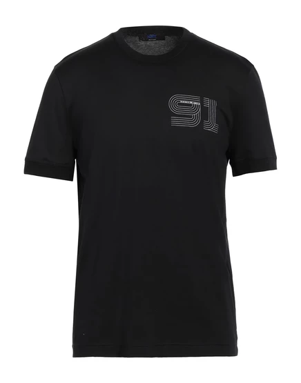 Мужская футболка Kiton, чёрная
