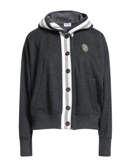 Женский кардиган Brunello Cucinelli Lorenz_SP, темно-серый