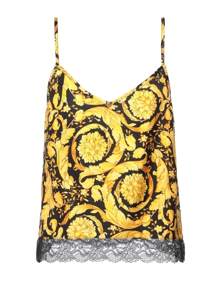 Женский топ Versace Papermag, желтый