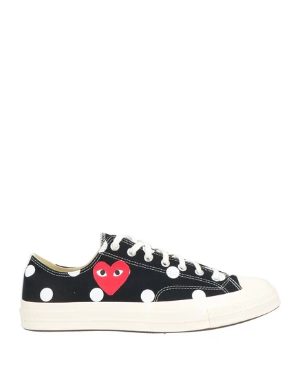 Мужские кеды CONVERSE x COMME des GARONS PLAY, чёрные