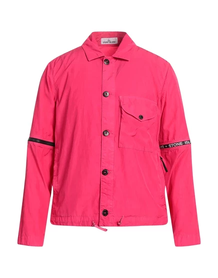 Мужская ветровка Stone Island Lorenz_SP, фуксия