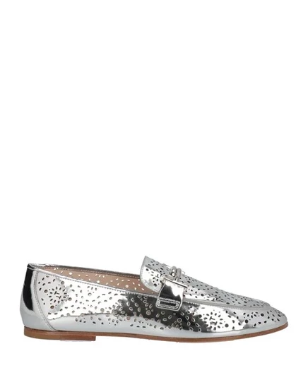 TOD'S Мокасины серебристый