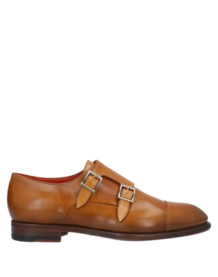 Женские лоферы Santoni Jadr, верблюжьего цвета