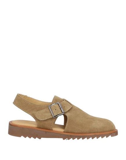 Женские лоферы Paraboot замшевые с пряжкой, хаки