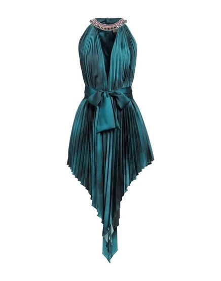 ALEXANDRE VAUTHIER Короткое платье петроль