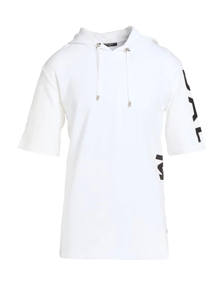Мужское худи Balmain JADR, белое