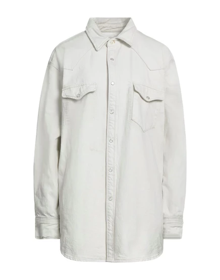 Женская джинсовая куртка Maison Margiela, светло-серая