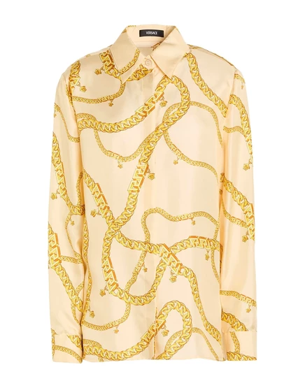 Женская рубашка Versace Lorenz_SP, бежевая