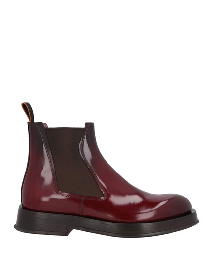 Мужские челси Santoni JADR, бордовые
