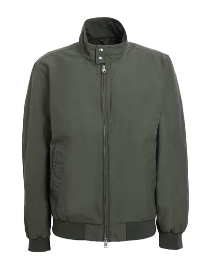 Мужская куртка Woolrich Hamish техническая, зелёная милитари